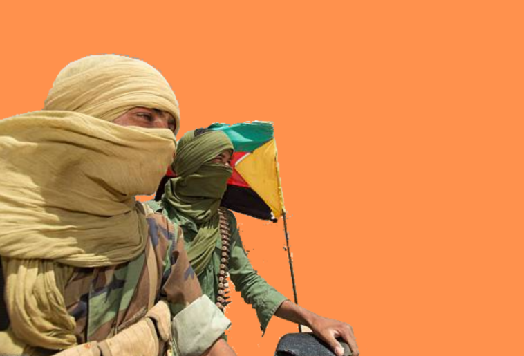 Imagem do MNLA, que enfrenta os jihadistas que cometeram o massacre em Tyilia